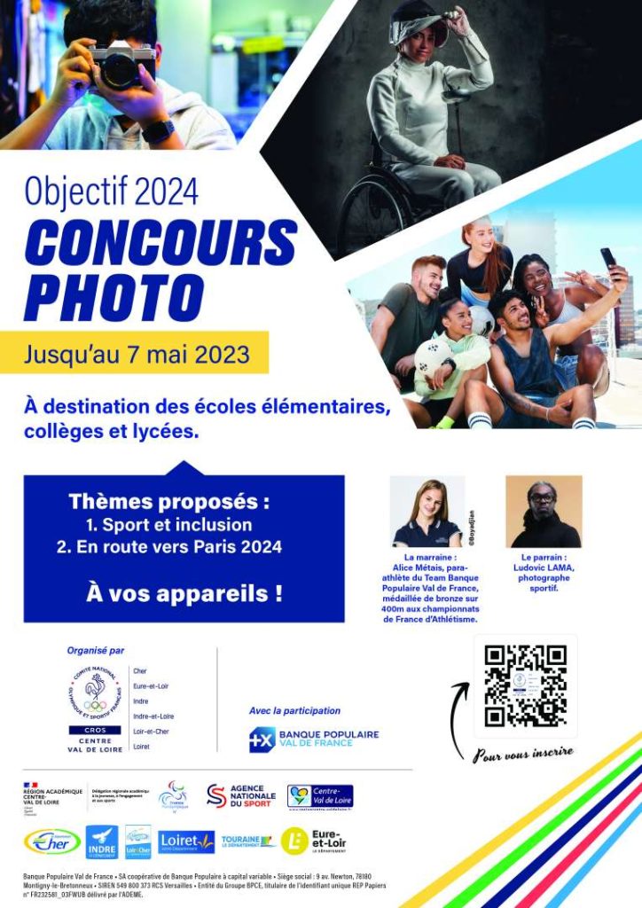 Concours Photo "Objectif 2024" CROS Centre Val de Loire